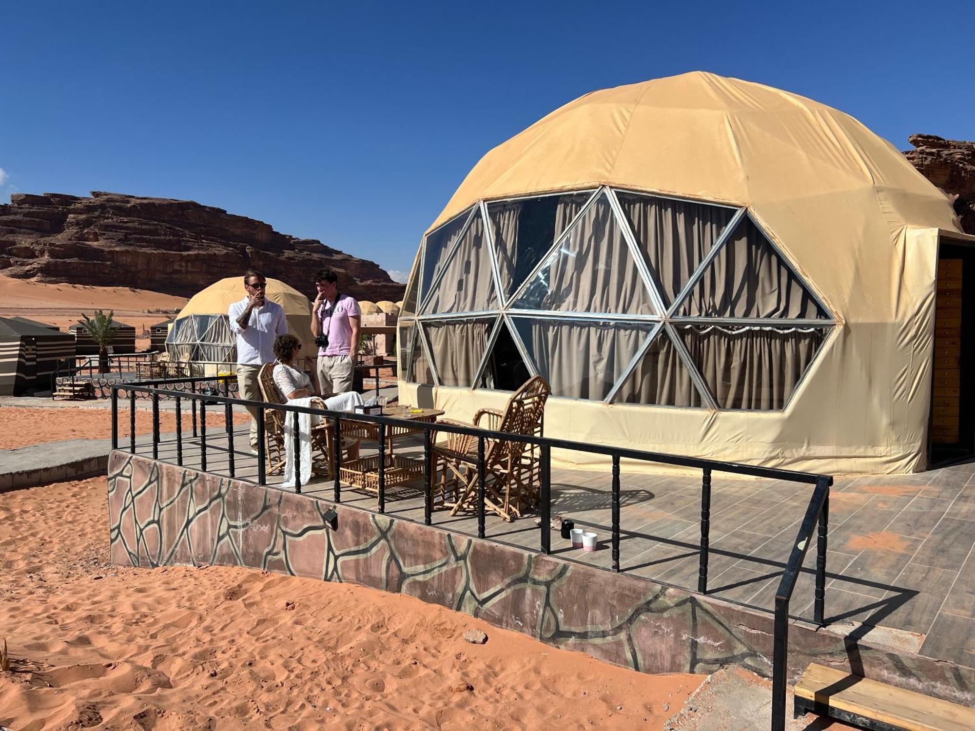 Magic Rum Hussen Wadi Rum Exterior foto